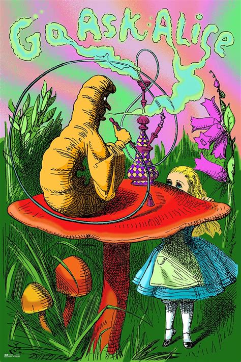 caterpillar in alice in wonderland smoking